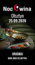 Kolacja z winem: Olsztyn 25.09.2026